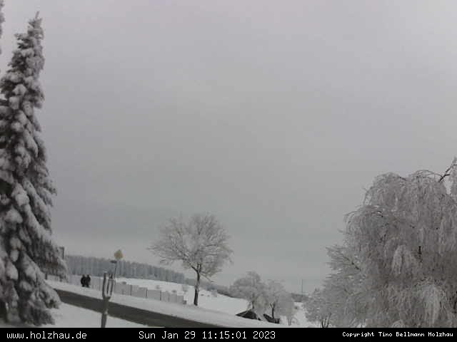 Webcam Holzhau am 29.01.2023 in Holzhau (Erzgebirge)