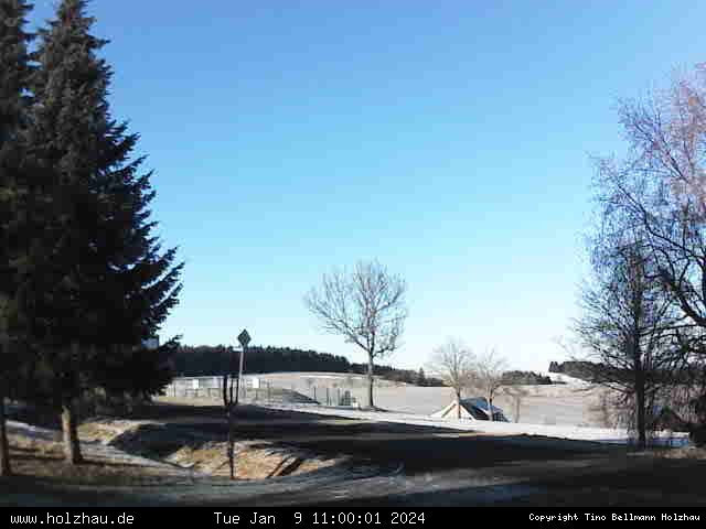 Webcam Holzhau am 09.01.2024 in Holzhau (Erzgebirge)