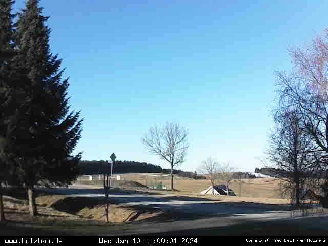 Webcam Holzhau am 10.01.2024 in Holzhau (Erzgebirge)