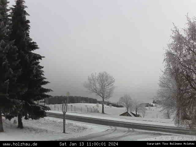 Webcam Holzhau am 13.01.2024 in Holzhau (Erzgebirge)