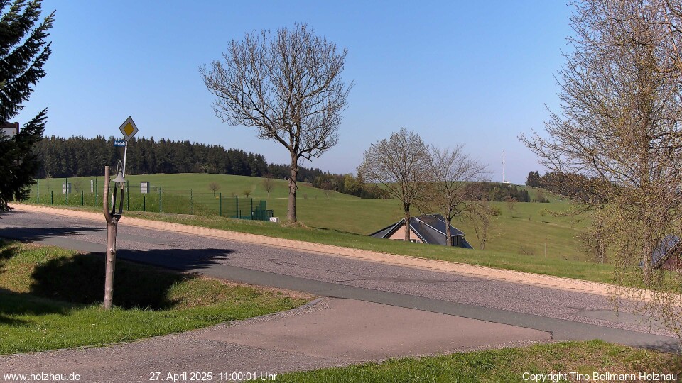 Webcam: Wetter Holzhau 27.04.2025 Webcam Holzhau am 27.04.2025 in Holzhau (Erzgebirge)
